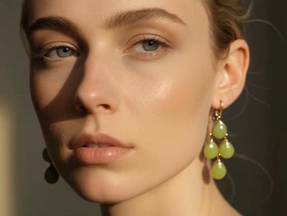 Vintage Y2K Demure Retro Dangles, Millennial Glamour Jewelry