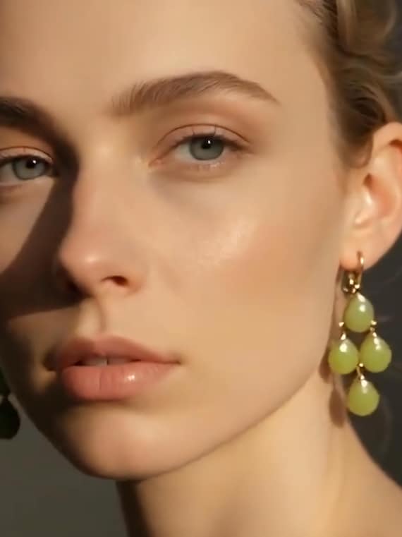 Vintage Y2K Demure Retro Dangles, Millennial Glamour Jewelry