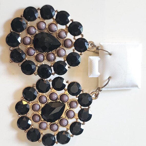 Vintage Y2K Colorful Dangles, Millennial Glamour Jewelry