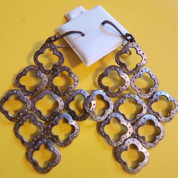 Vintage Y2K Colorful Dangles, Millennial Glamour Jewelry