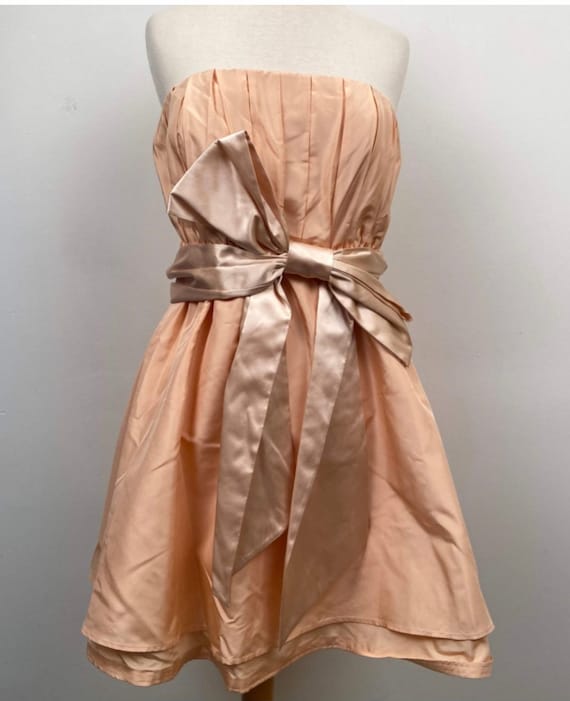 Peachy Micro Mini Party Dress, trending Y2K fashion