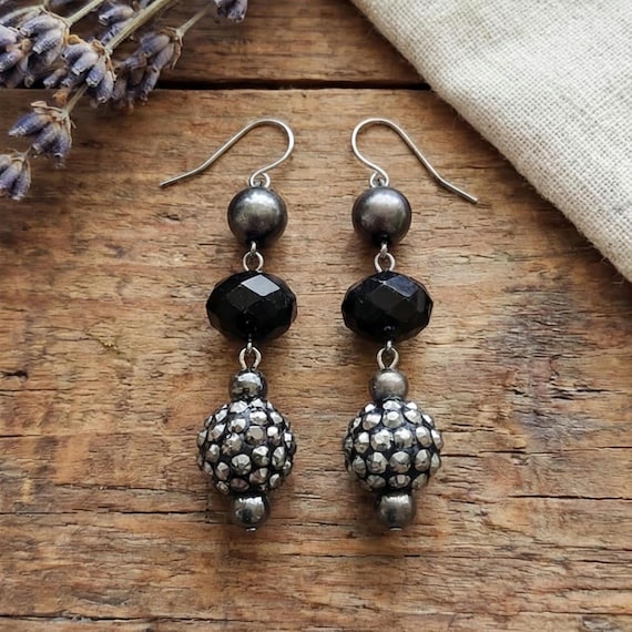Y2K Vintage 90s Glam Statement Earrings, Millennial Glamour Jewelry, On Trend Gen Z