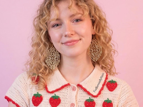 Y2K Vintage 90s Glam Statement Earrings, Millennial Glamour Jewelry, On Trend Gen Z