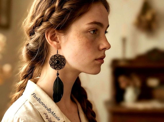 Y2K Vintage 90s Glam Statement Earrings, Millennial Glamour Jewelry, On Trend Gen Z