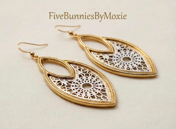 Y2K Vintage 90s Glam Statement Earrings, Millennial Glamour Jewelry, On Trend Gen Z