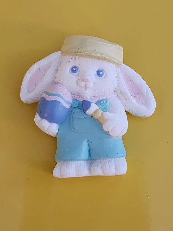Vintage Bunny Rabbit Brooch Pin