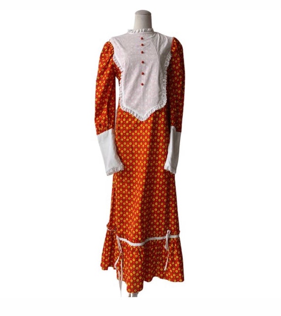 Vintage Peter Pan Fabrics Holly Hobby Prairie Dress, This Handmade Tween Teen Maxi Dress is Way too adorable! Perfect flower girl dress!