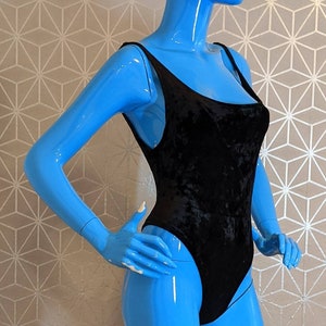 Black Velvet Classic Bodysuit