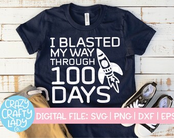 Download Through 100 Days Svg Etsy