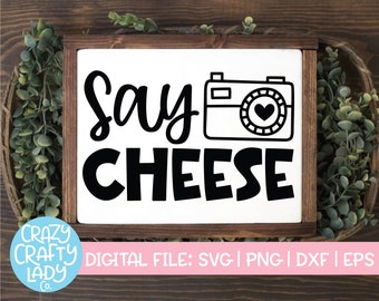 Say Cheese Clip Art Etsy