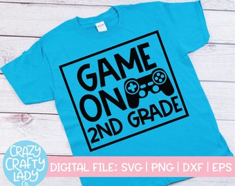 2nd Grade Svg Etsy