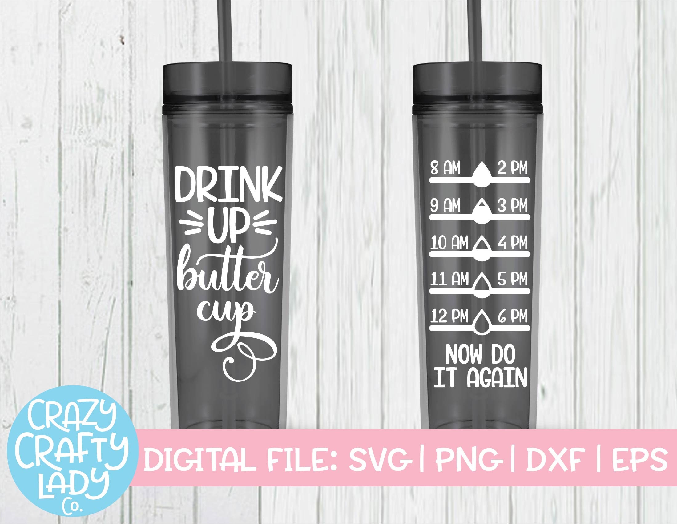 Download Drink Up Buttercup Svg Water Bottle Tracker Cut File Fitness Design Gym Tumbler Saying Funny Quote Dxf Eps Png Silhouette Or Cricut