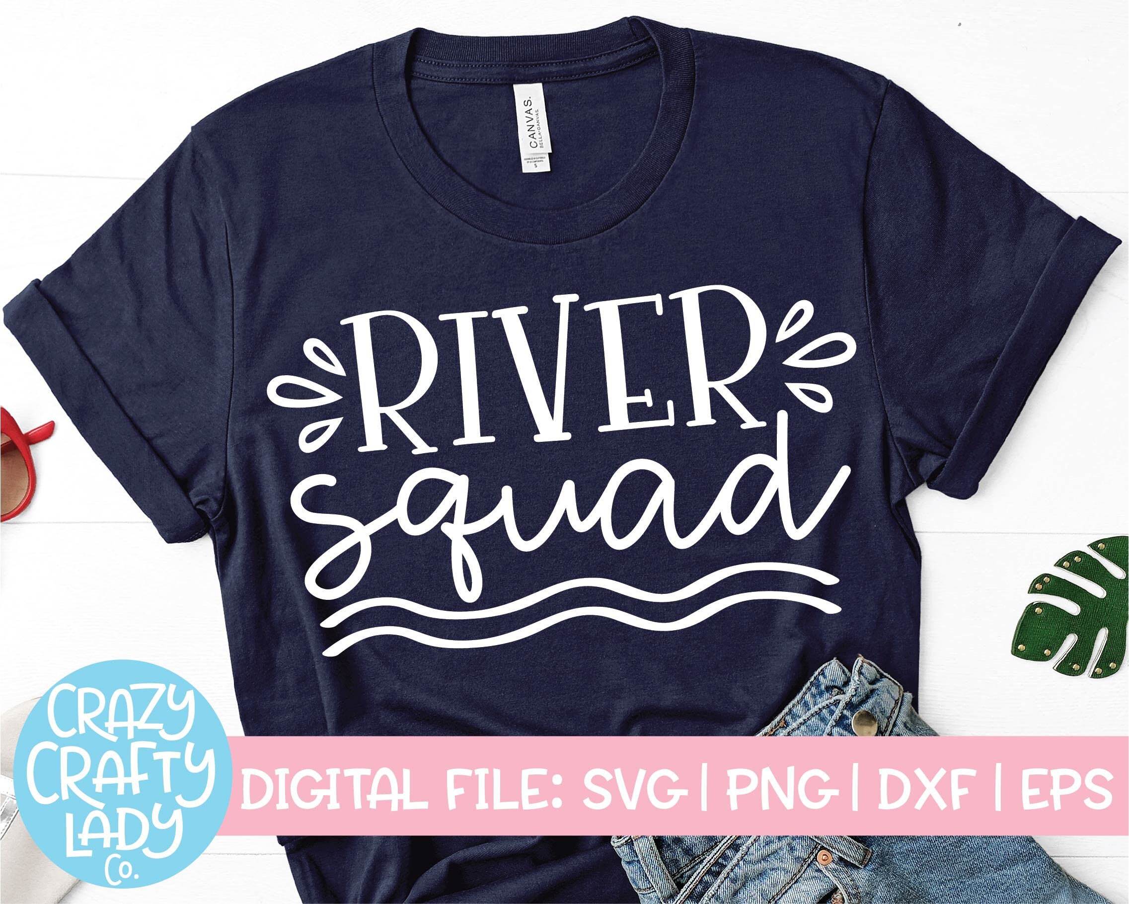 River Squad SVG Summer Cut File Women's Shirt Design - Etsy