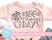 100 Magical Days SVG, 100th Day of School Cut File, Girl's Shirt Design, Kid's Unicorn Saying, Funny Quote, dxf eps png, Silhouette & Cricut 