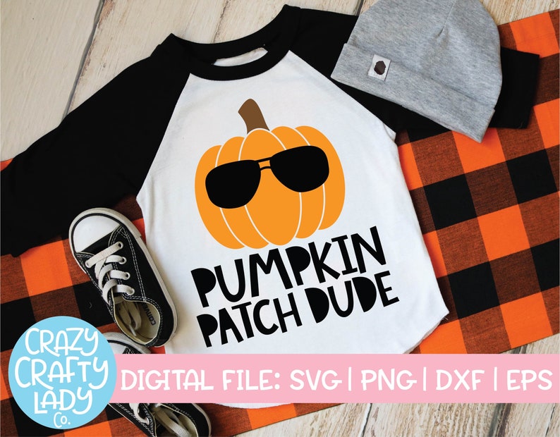 Download Pumpkin Patch Dude SVG Fall Cut File Boy Thanksgiving | Etsy