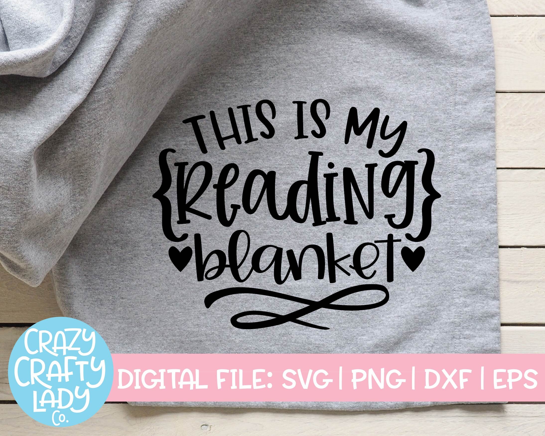 This is My Reading Blanket SVG Reader Cut File Home Decor Etsy