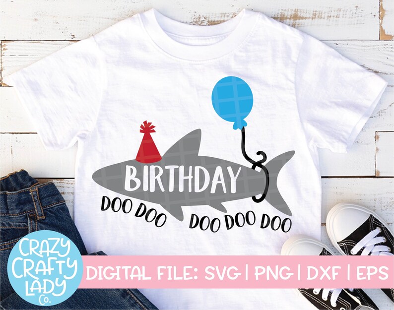 Download Birthday Shark SVG Boy Beach Cut File Ocean Design Cute ...