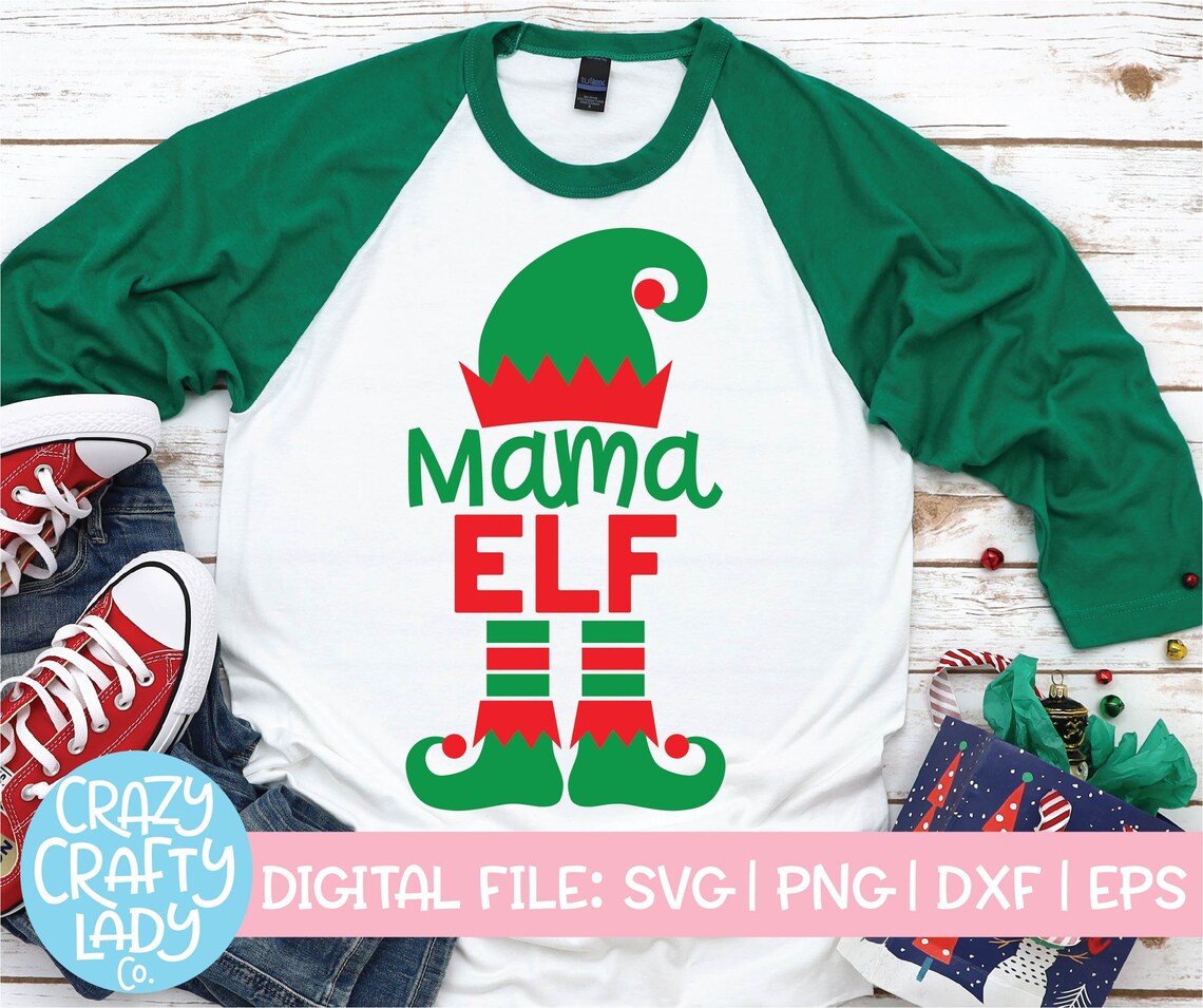 Download Elf Family SVG Bundle Christmas Cut File Holiday Family | Etsy