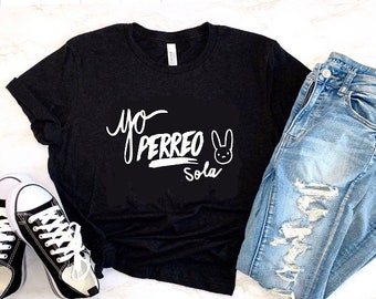 yo perreo sola moletom com capuz