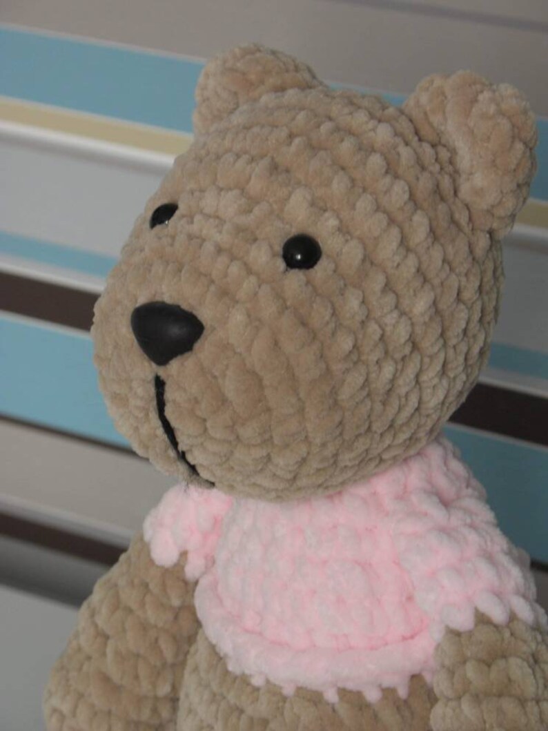Crochet Teddy Bear by Szydelkowyzwierzak