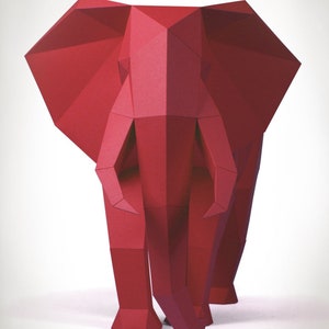 ELEFANT, DIY Bausatz Papier XL image 2