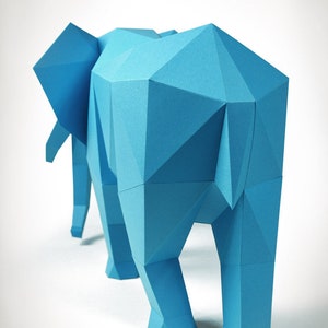 ELEFANT, DIY Bausatz Papier XL image 5