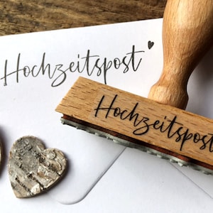 Hochzeitsstempel Hochzeitspost Stempel Hochzeit Hochzeitseinladung DIY Einladung