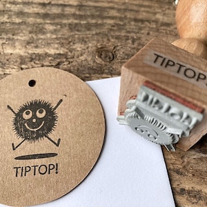 Lehrerstempel TIPTOP Lehrer Stempel Schule Grundschule Motivationsstempel Abschied Geschenk für Lehrerin