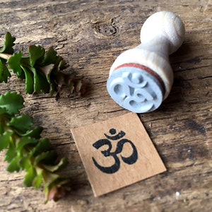 Stempel OM Ministempel AUM Yoga Stempel Mantra