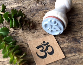 Stamp OM mini stamp AUM yoga stamp mantra