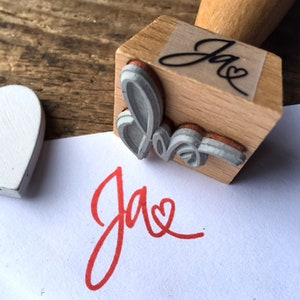 Hochzeitsstempel Ja Stempel Hochzeit Einladungskarte DIY