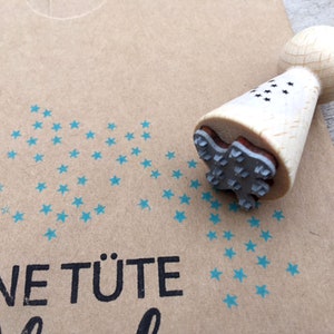 Stempel Sterne Sternchen Stempel für Hintergrund Karten DIY