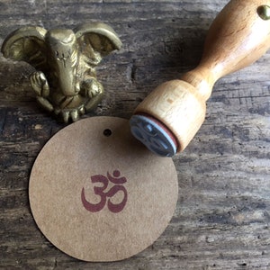 Stempel kleines OM Limited Edition, AUM Stempel, Geschenk für Yogalehrer