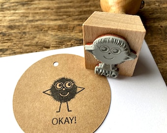 Teacher stamp OKAY teacher stamp school motivation stamp primary school farewell gift for teacher