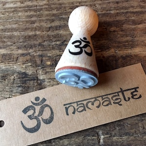 Stempel Om Yoga spirituelles Geschenk für Yogalehrer