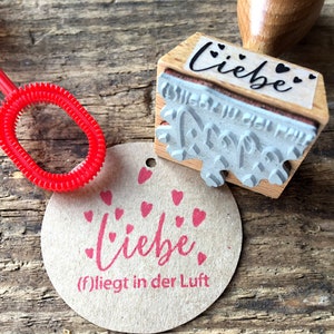 Stempel Liebe liegt in der Luft Hochzeitsstempel Liebe fliegt in der Luft Hochzeit Seifenblasen