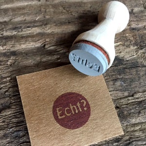 Stempel Echt? Ministempel für Lehrer, Lehrerstempel, Motivationsstempel als kleines Geschenk für Lehrer