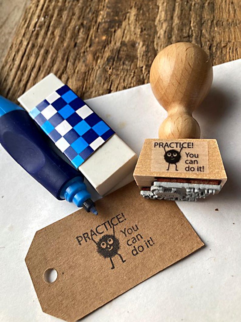 Teacher Stamp PRACTICE You Can Do It Teacher Stamp PRACTICE in English