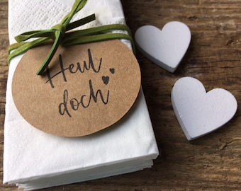 Stempel Heul doch Hochzeitsstempel Für die Freudentränen Stempel Freudentränen Hochzeit Taschentücher Gastgeschenk