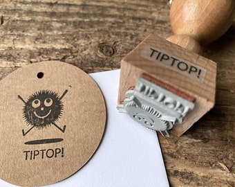 Lehrerstempel TIPTOP Lehrer Stempel Schule Grundschule Motivationsstempel Abschied Geschenk für Lehrerin