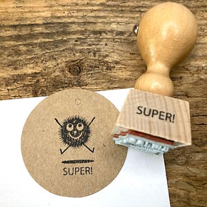 Lehrerstempel SUPER Lehrer Stempel Schule Grundschule Motivationsstempel Abschied Geschenk für Lehrerin