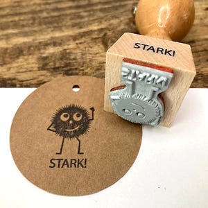 Lehrerstempel STARK Lehrer Stempel für Deutsch Schule Grundschule Motivationsstempel Abschied Geschenk für Lehrerin