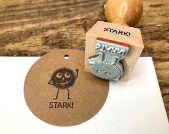 Lehrerstempel STARK Lehrer Stempel für Deutsch Schule Grundschule Motivationsstempel Abschied Geschenk für Lehrerin