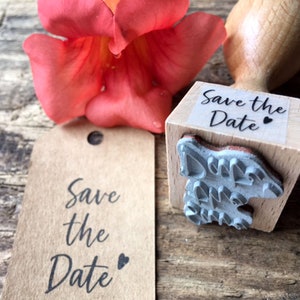 Stempel Save the Date Hochzeitsstempel Hochzeit Einladung DIY