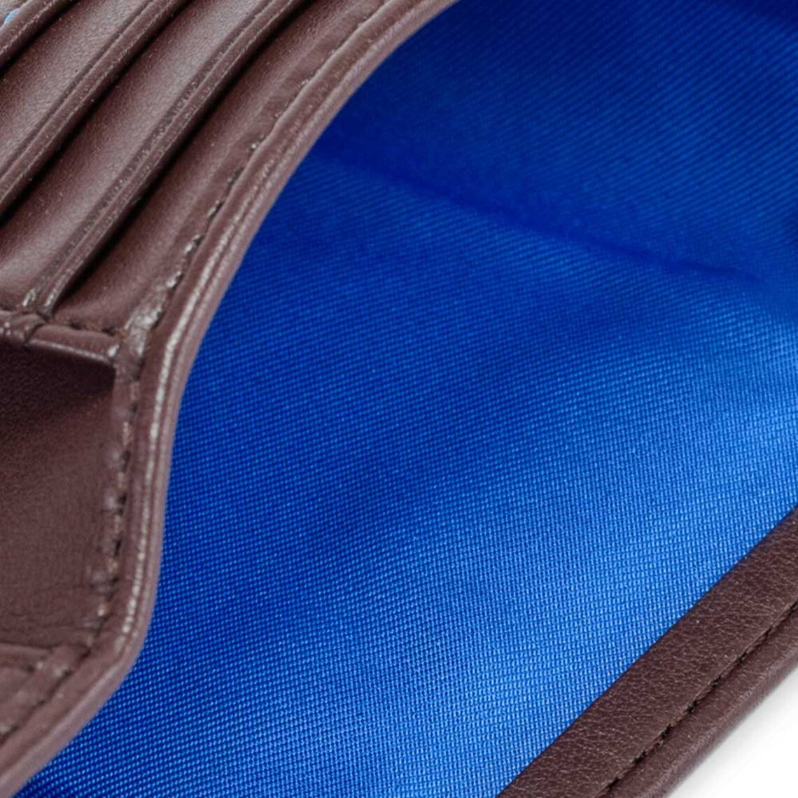 Mens Vegan Trifold Wallet for Belt Chain, Handmade RFID Folding Safety