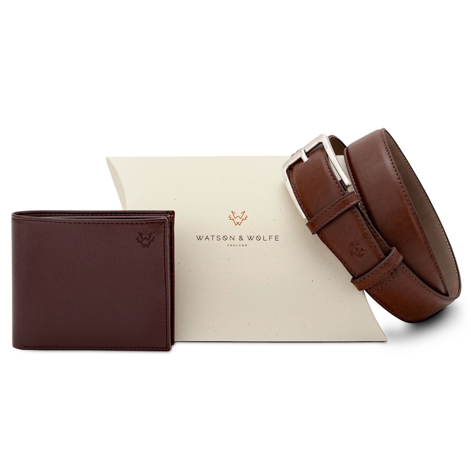 designer wallet and belt gift set