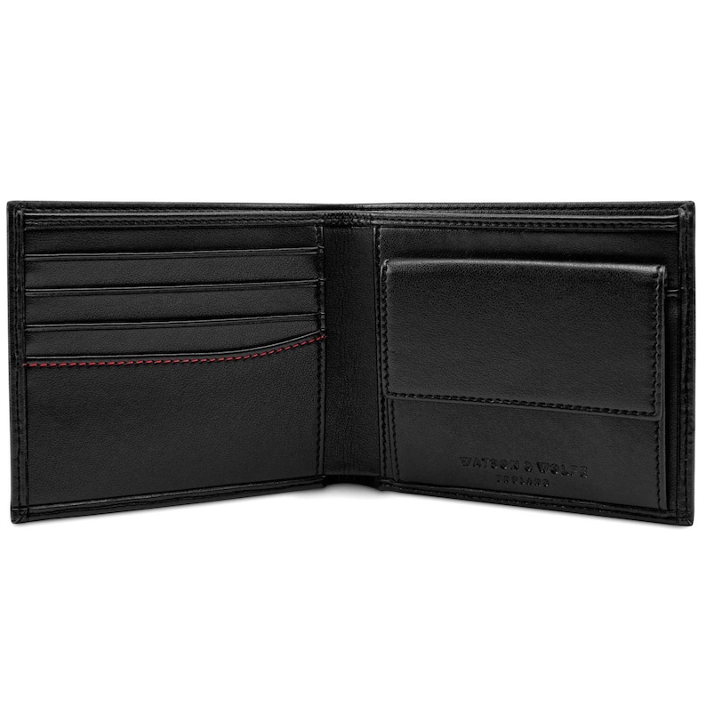 mens wallets card cases money organisers vegan wallet with coin pocket, card holder with protective rfid security.