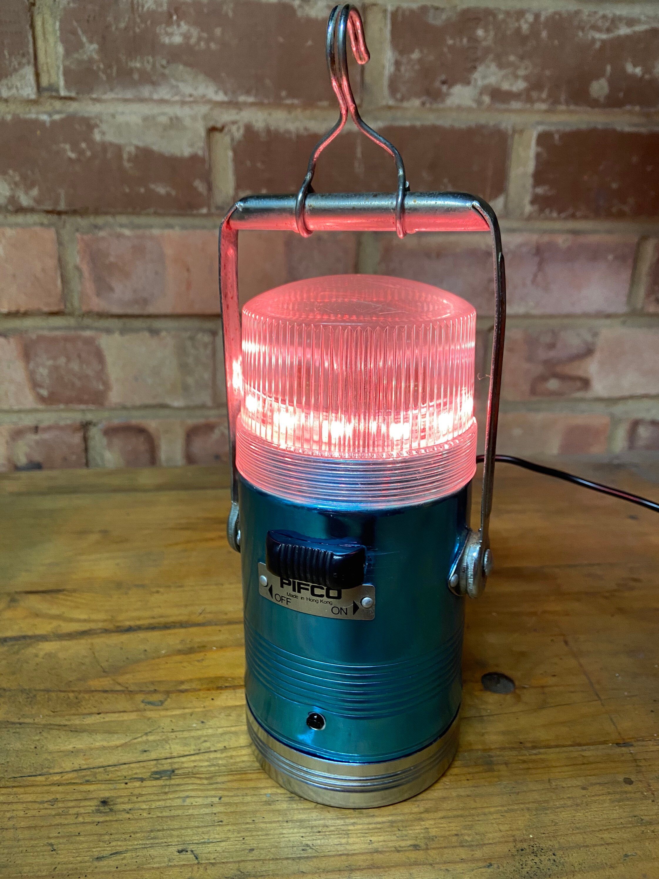 Vintage Pifco Torch Upcycled to LED with remote control Etsy