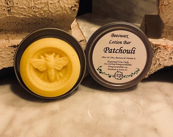 Beeswax Lotion Bar Choose a scent