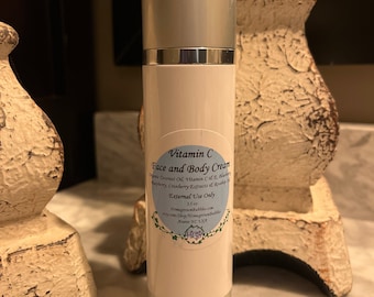 3.5 oz Vitamin C Face and Body Cream